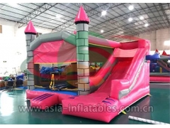 Exciting Fun Inflatable Jumping Castle With Mini Slide