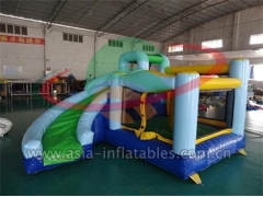 Backyard Home Use Inflatable Mini Bouncer With Slide