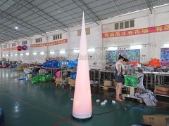 Cartoon Bouncer 2.5mH Inflatable Lighting Cone
