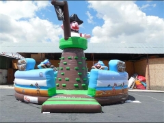 Cheap Pirate Mountain Climb,Inflatable Rock Climbing Wall for Carnival, Party and Event