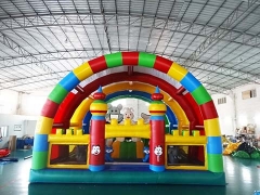 Children Party and Event Interesting Inflatable Castle Inflatable Rabbit Fun City For Kid Playground