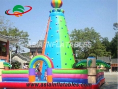 Party Use Amazing Inflatable Games, Inflatable Rock Climbing Wall Tower