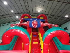 Inflatable Spiderman Slide