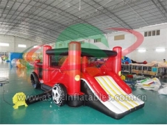 Commercial Inflatable Inflatable Mini Mobile Car Bouncer For Kids