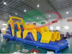 New Types Outdoor Inflatable Obstacle Course Run Games with wholesale price