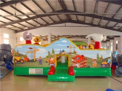 Hot Selling Party Inflatables Little Builder Educational Inflatable Jumper in Factory Price