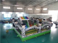 Custom Inflatable Garden House Inflatable Playland For Children