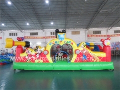 Customized Inflatable Mickey Park Learning Club Bouncer House,Paintball Field Bunkers & Air Bunkers