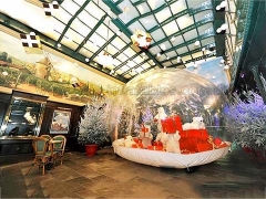 Jocob's Ladder,Inflatable Snow Globe for Christmas Holiday Decoration