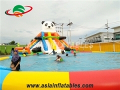Inflatable Panda Water Park
