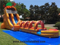 lava rush inflatable slip n slide inflatable pool slide