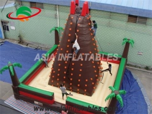 Entertainment Games Kids Inflatable Tree Rock Climbing Wall & Interactive Sports Games